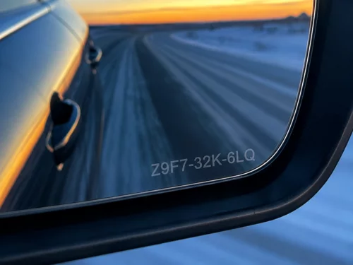 Mazda CX-5: противоугонная маркировка для кроссовера - фотография 2