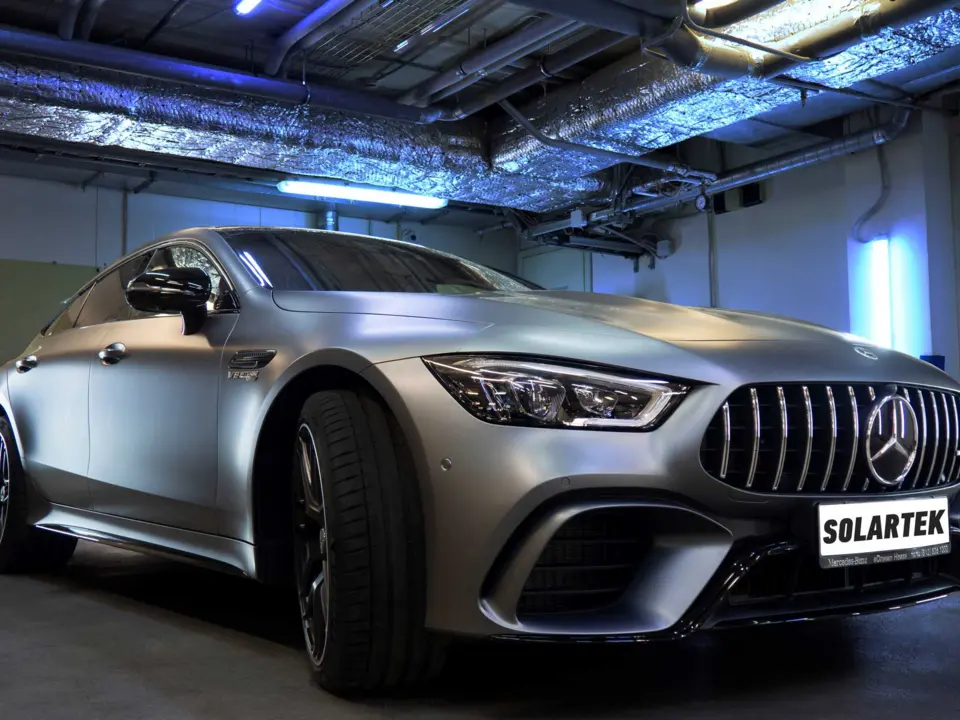 Mercedes-Benz AMG GT 63 S - полная оклейка кузова SPP Matte - фотография 1