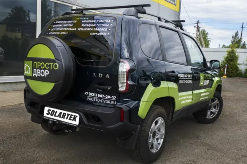Брендирование LADA Niva Travel для компании «Просто Двор» — фотография 4