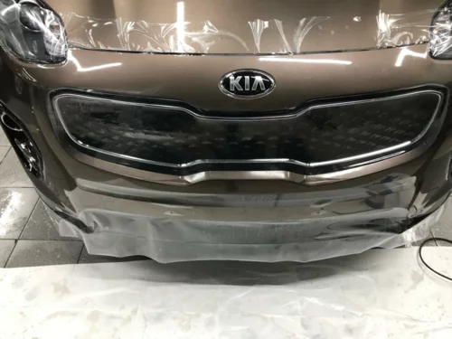 Kia — установка антигравийной плёнки - фотография 7