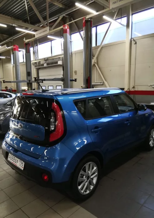 Kia Soul — оклейка винилом - фотография 2