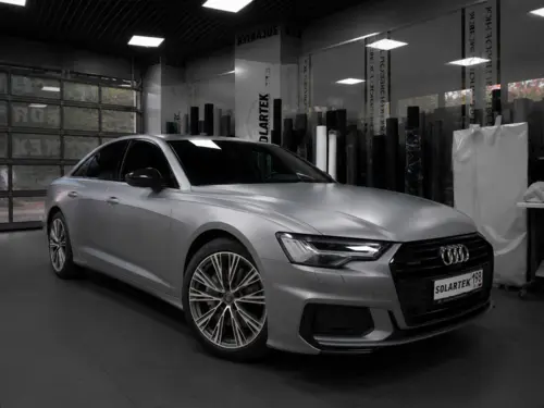 Audi - полная оклейка матовой плёнкой - фотография 4